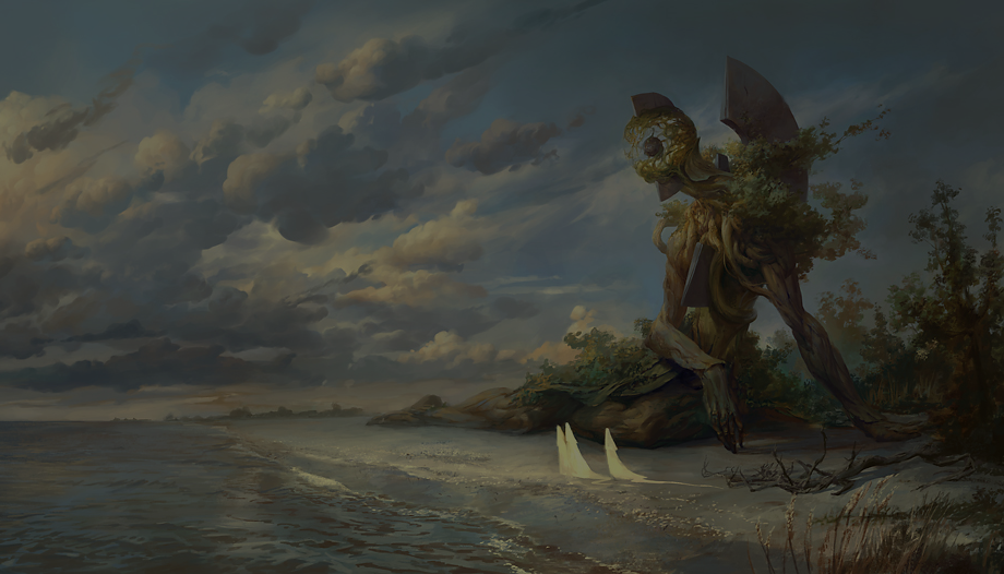 Tomabohi Composition: “Suchlap, Forever Changing” by Peter Mohrbacher.